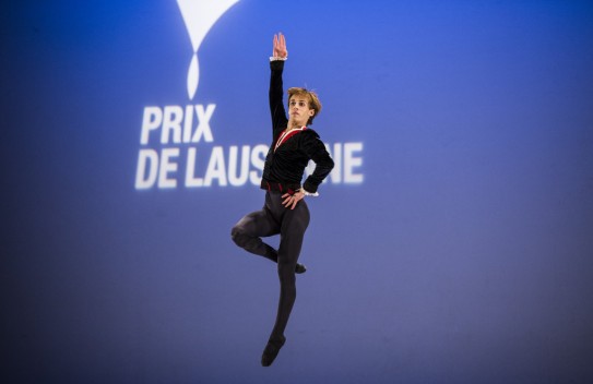 February 2014 - David Navarro Yudes form the Academy of Dance Princess Grace awarded the Lausanne Prize