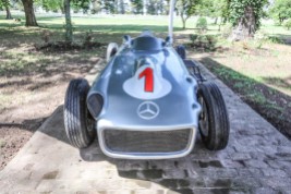 Juan Manuel Fangio's Mercedes @FIAFormulaE