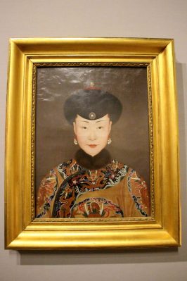 Portrait of a Concubine, oil on canvas circa 1750-1760, Dole Beaux Arts Museum @CelinaLafuentedeLavotha