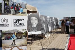Posters at 2017 IEFTA Honours UNHCR Cannes 70. Photo by KaidiPhotography