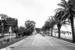 Promenade des Anglais, Nice, France, April 9, 2020 @OH Chrystal Pictures